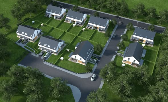 Osiedle budynków dwulokalowych, Gowino